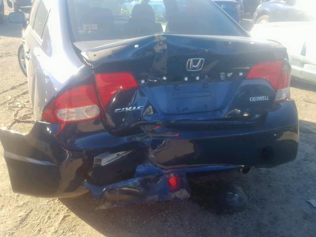 19XFA1F63BE006538 - 2011 HONDA CIVIC LX-S Azul foto 9