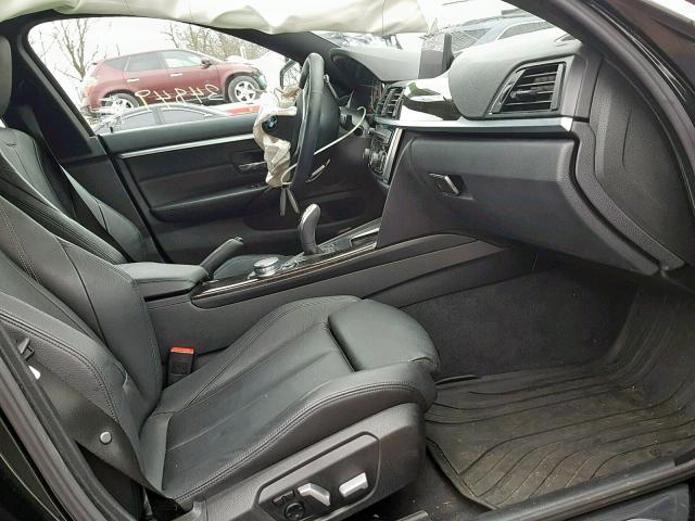 WBA4C9C56GG137964 - 2016 BMW 428 XI BLACK photo 5