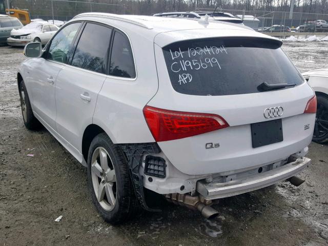 WA1WKAFP3CA113318 - 2012 AUDI Q5 PRESTIG WHITE photo 3