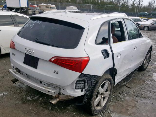 WA1WKAFP3CA113318 - 2012 AUDI Q5 PRESTIG WHITE photo 4