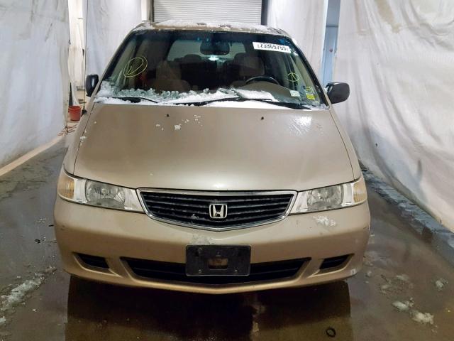 2HKRL1853XH530982 - 1999 HONDA ODYSSEY LX GOLD photo 9