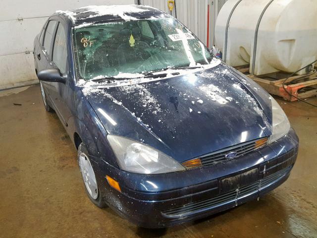 1FAFP33P73W178284 - 2003 FORD FOCUS LX BLUE photo 1