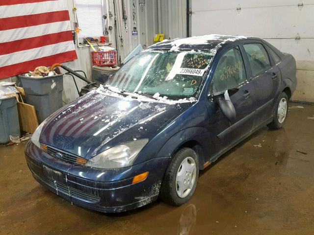 1FAFP33P73W178284 - 2003 FORD FOCUS LX BLUE photo 2