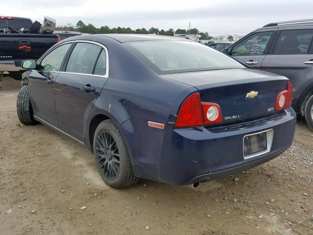 1G1ZC5E05AF258087 - 2010 CHEVROLET MALIBU 1LT ლურჯი ფოტო 3