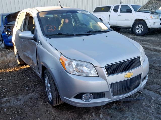 3G1TB6DE7AL122819 - 2010 CHEVROLET AVEO LS SILVER photo 1