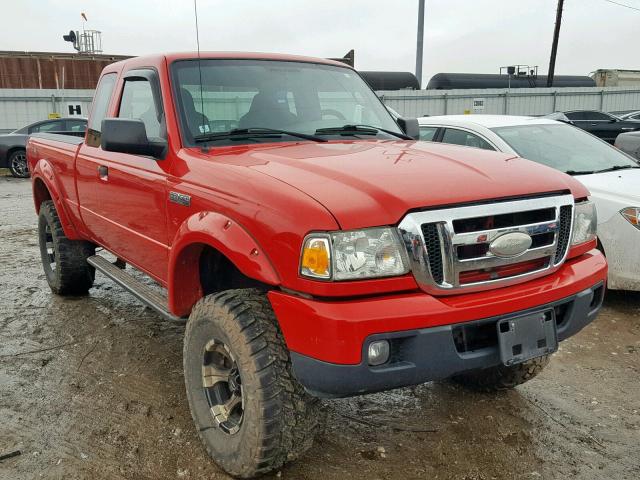 1FTZR45E37PA11259 - 2007 FORD RANGER SUP RED photo 1