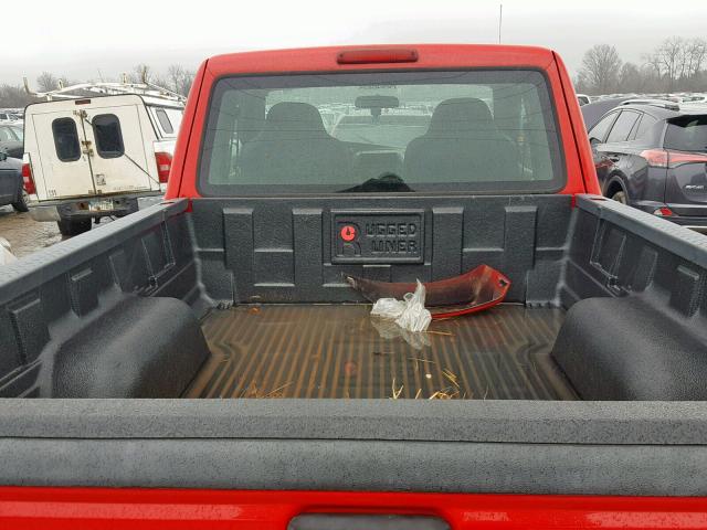 1FTZR45E37PA11259 - 2007 FORD RANGER SUP RED photo 6