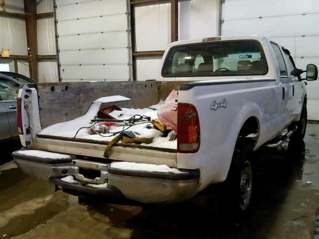 1FTWW31PX7EA46597 - 2007 FORD F350 SRW S WHITE photo 4