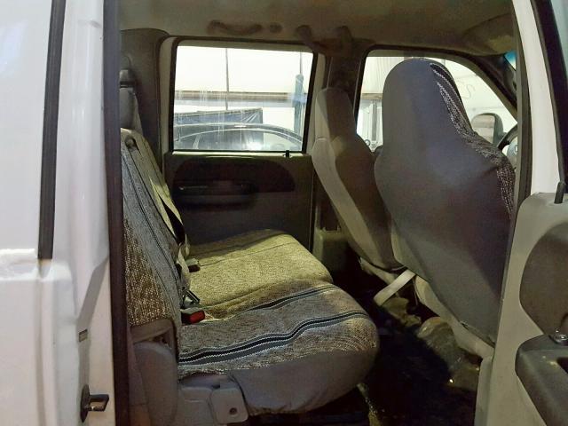 1FTWW31PX7EA46597 - 2007 FORD F350 SRW S WHITE photo 6