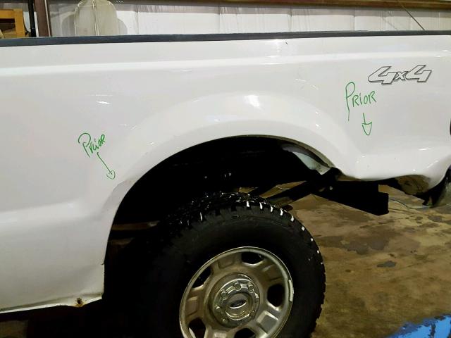 1FTWW31PX7EA46597 - 2007 FORD F350 SRW S WHITE photo 9