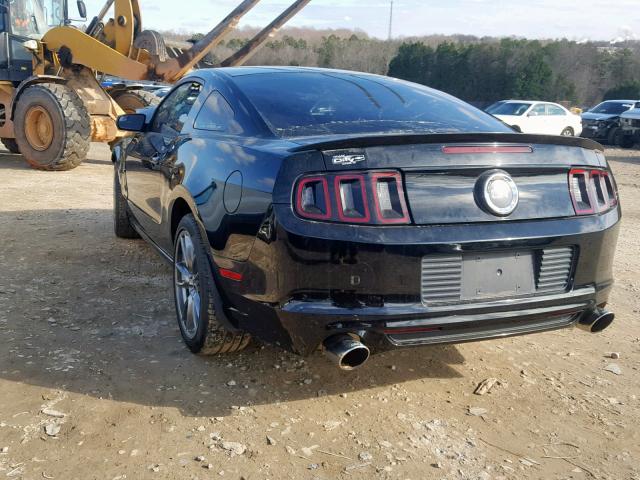 1ZVBP8CF5D5261021 - 2013 FORD MUSTANG GT BLACK photo 3