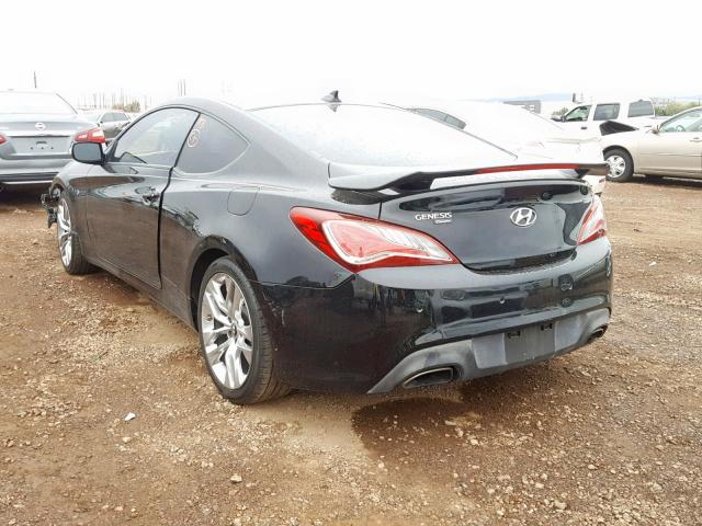 KMHHU6KJ8FU128855 - 2015 HYUNDAI GENESIS CO BLACK photo 3