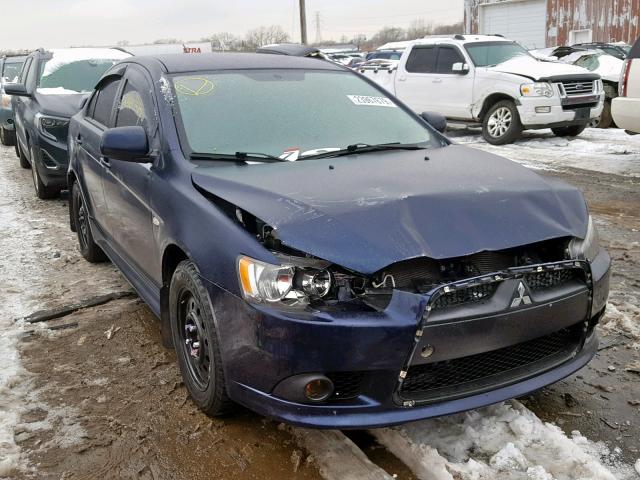 JA32U8FW0DU007292 - 2013 MITSUBISHI LANCER GT BLUE photo 1