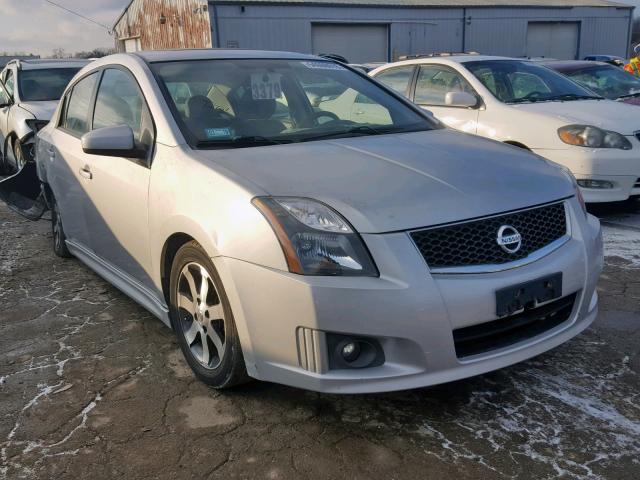 3N1AB6AP3BL724917 - 2011 NISSAN SENTRA 2.0 SILVER photo 1