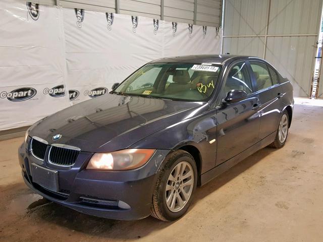 WBAVC53567FZ73891 - 2007 BMW 328 I SULE BLUE photo 2