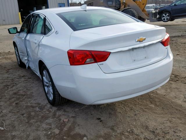 2G1105S30J9172781 - 2018 CHEVROLET IMPALA LT WHITE photo 3