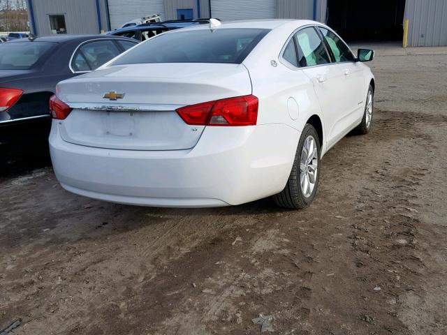 2G1105S30J9172781 - 2018 CHEVROLET IMPALA LT WHITE photo 4