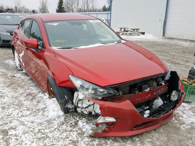 3MZBM1L76FM140617 - 2015 MAZDA 3 TOURING RED photo 1