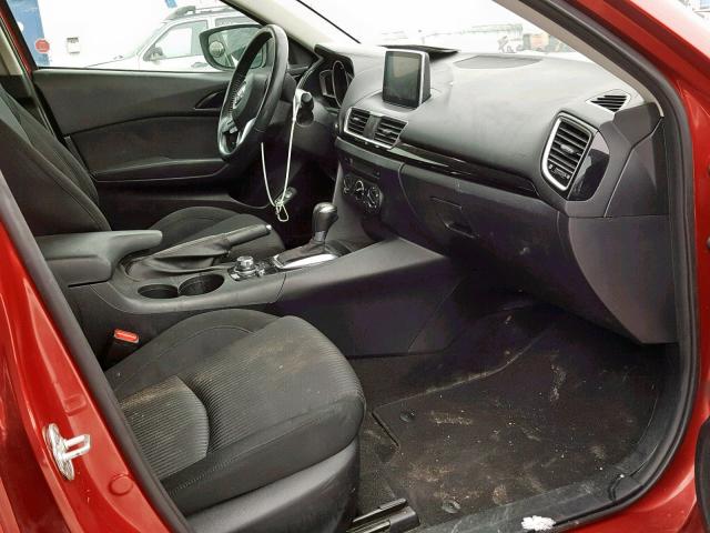 3MZBM1L76FM140617 - 2015 MAZDA 3 TOURING RED photo 5