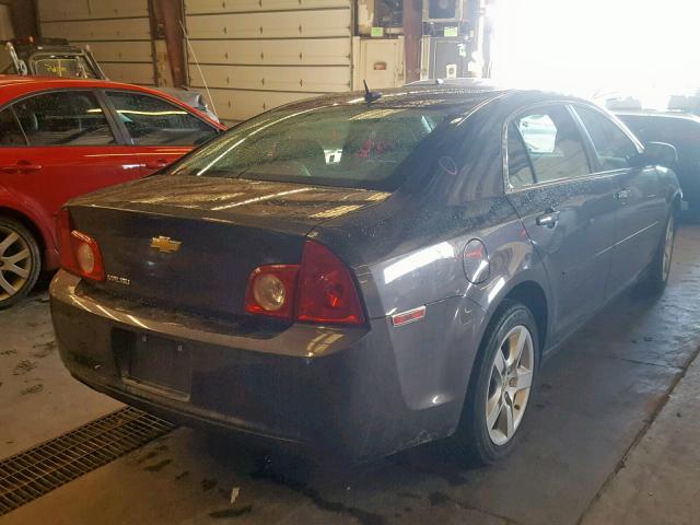 1G1ZB5E13BF217776 - 2011 CHEVROLET MALIBU LS GRAY photo 4