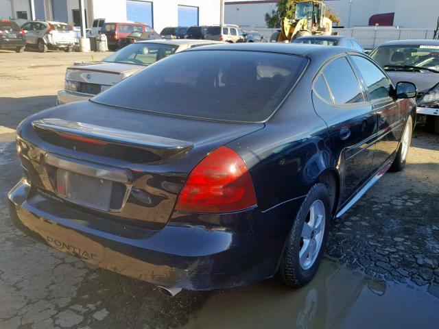 2G2WP552X61224746 - 2006 PONTIAC GRAND PRIX BLACK photo 4