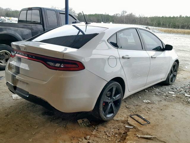 1C3CDFBBXGD607355 - 2016 DODGE DART SXT WHITE photo 4