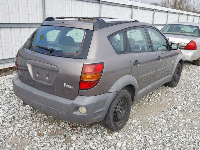 5Y2SL64823Z409037 - 2003 PONTIAC VIBE GRAY photo 4