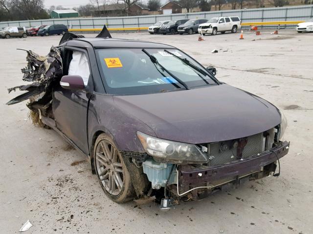 JTKJF5C73D3046878 - 2013 TOYOTA SCION TC იასამნისფერი ფოტო 1