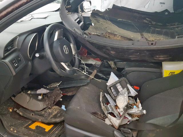 JTKJF5C73D3046878 - 2013 TOYOTA SCION TC იასამნისფერი ფოტო 5