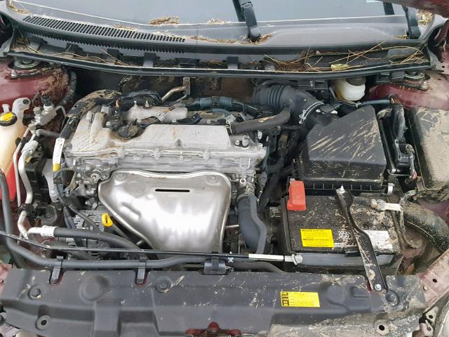 JTKJF5C73D3046878 - 2013 TOYOTA SCION TC იასამნისფერი ფოტო 7