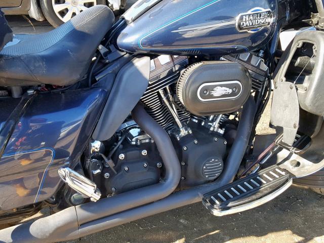 1HD1FC4189Y625668 - 2009 HARLEY-DAVIDSON FLHTCU BLUE photo 7