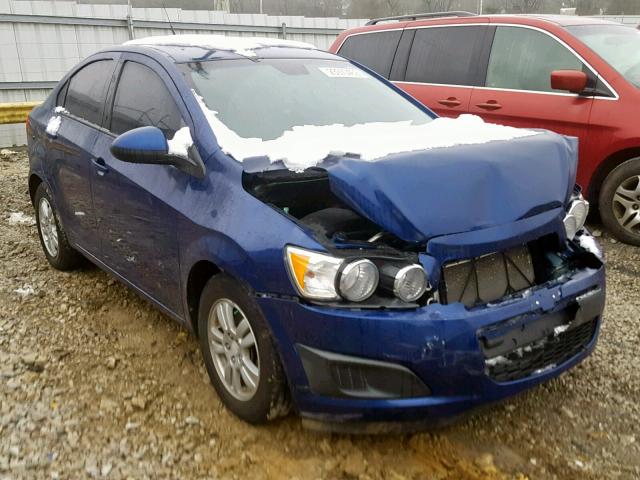 1G1JA5SH1C4199633 - 2012 CHEVROLET SONIC LS BLUE photo 1