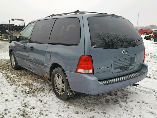 2FMZA55245BA60408 - 2005 FORD FREESTAR S GRAY photo 3