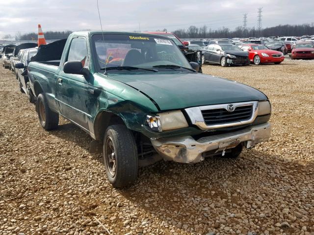 4F4YR12C4XTM27588 - 1999 MAZDA B2500 GREEN photo 1