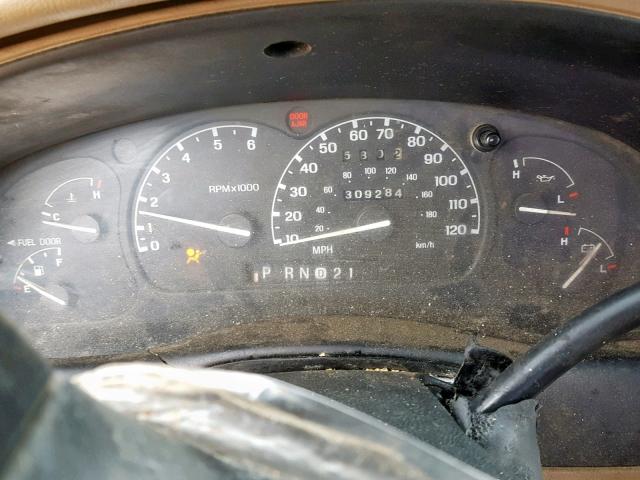 4F4YR12C4XTM27588 - 1999 MAZDA B2500 GREEN photo 8