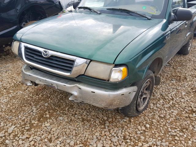 4F4YR12C4XTM27588 - 1999 MAZDA B2500 GREEN photo 9