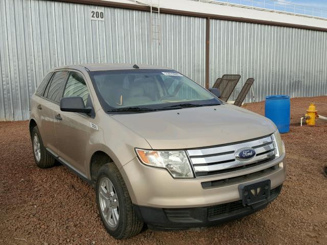 2FMDK36C77BB02642 - 2007 FORD EDGE SE GOLD photo 1