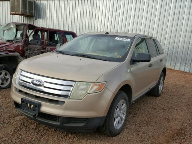 2FMDK36C77BB02642 - 2007 FORD EDGE SE GOLD photo 2