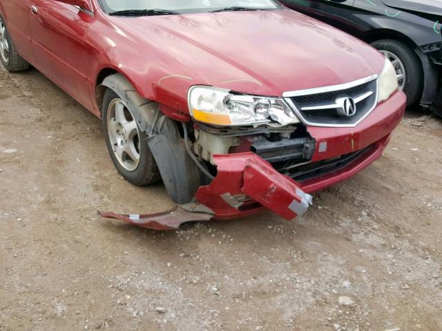 19UUA56613A006235 - 2003 ACURA 3.2TL MAROON photo 9