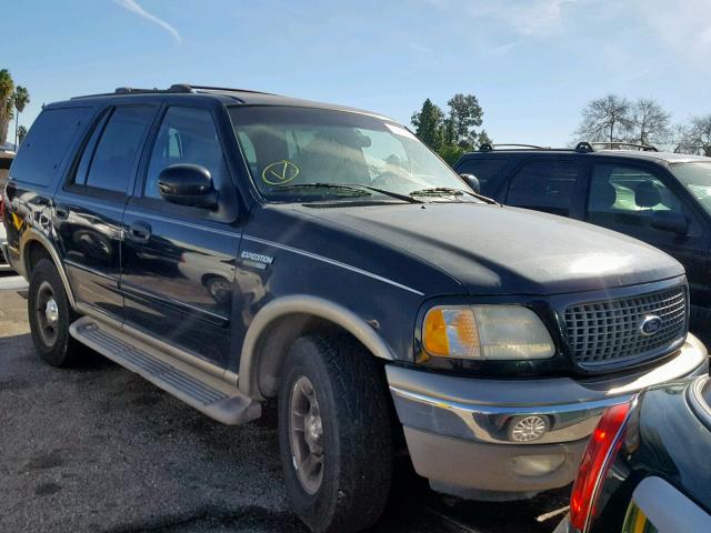 1FMPU18L01LA62162 - 2001 FORD EXPEDITION BLACK photo 1