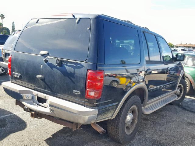 1FMPU18L01LA62162 - 2001 FORD EXPEDITION BLACK photo 4