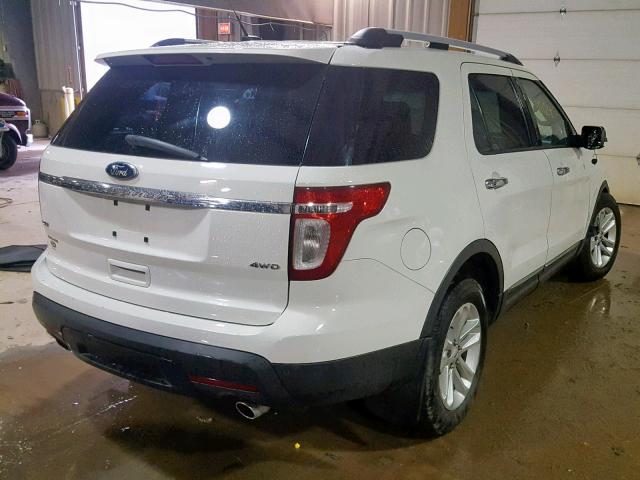 1FMHK8D82CGA59859 - 2012 FORD EXPLORER X WHITE photo 4