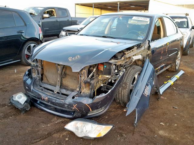 4S3BL616497236841 - 2009 SUBARU LEGACY 2.5 GRAY photo 2