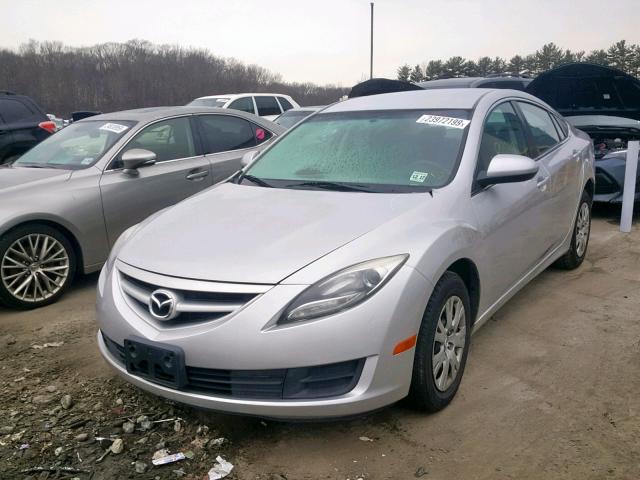 1YVHZ8BH3D5M12264 - 2013 MAZDA 6 SPORT SILVER photo 2