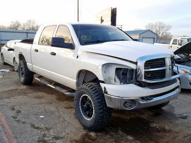 3D7KS29C16G137423 - 2006 DODGE RAM 2500 WHITE photo 1