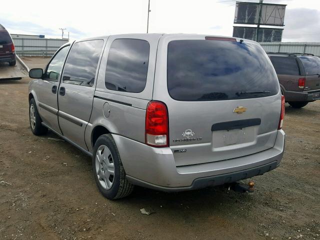 1GNDV23WX8D125713 - 2008 CHEVROLET UPLANDER L 银色 照片 3