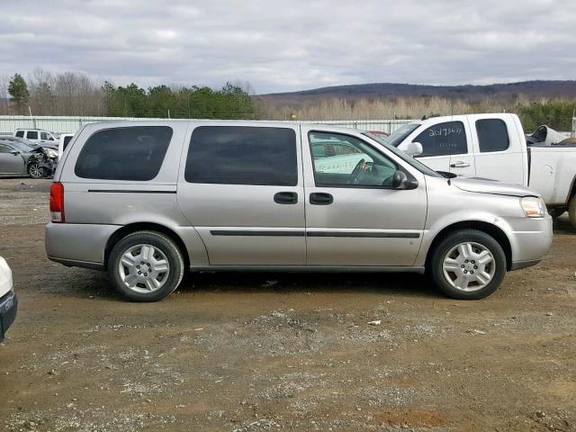 1GNDV23WX8D125713 - 2008 CHEVROLET UPLANDER L 银色 照片 9