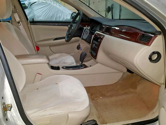 2G1WB57K891284089 - 2009 CHEVROLET IMPALA LS TAN photo 5