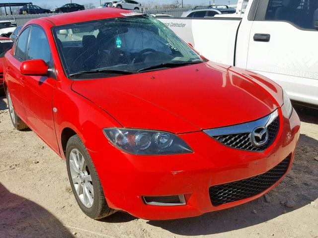 JM1BK32G071662163 - 2007 MAZDA 3 I RED photo 1