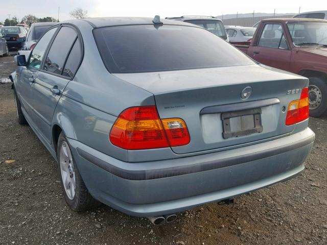 WBAAZ33414KP82407 - 2004 BMW 325 IS SUL GREEN photo 3